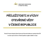 Příležitosti a výzvy otevřené vědy v České republice
